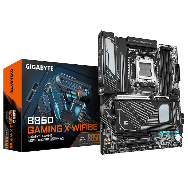 GIGABYTE B850 GAMING X ATX Mainboard Sockel AM5 WIFI6E/DP/HDMI