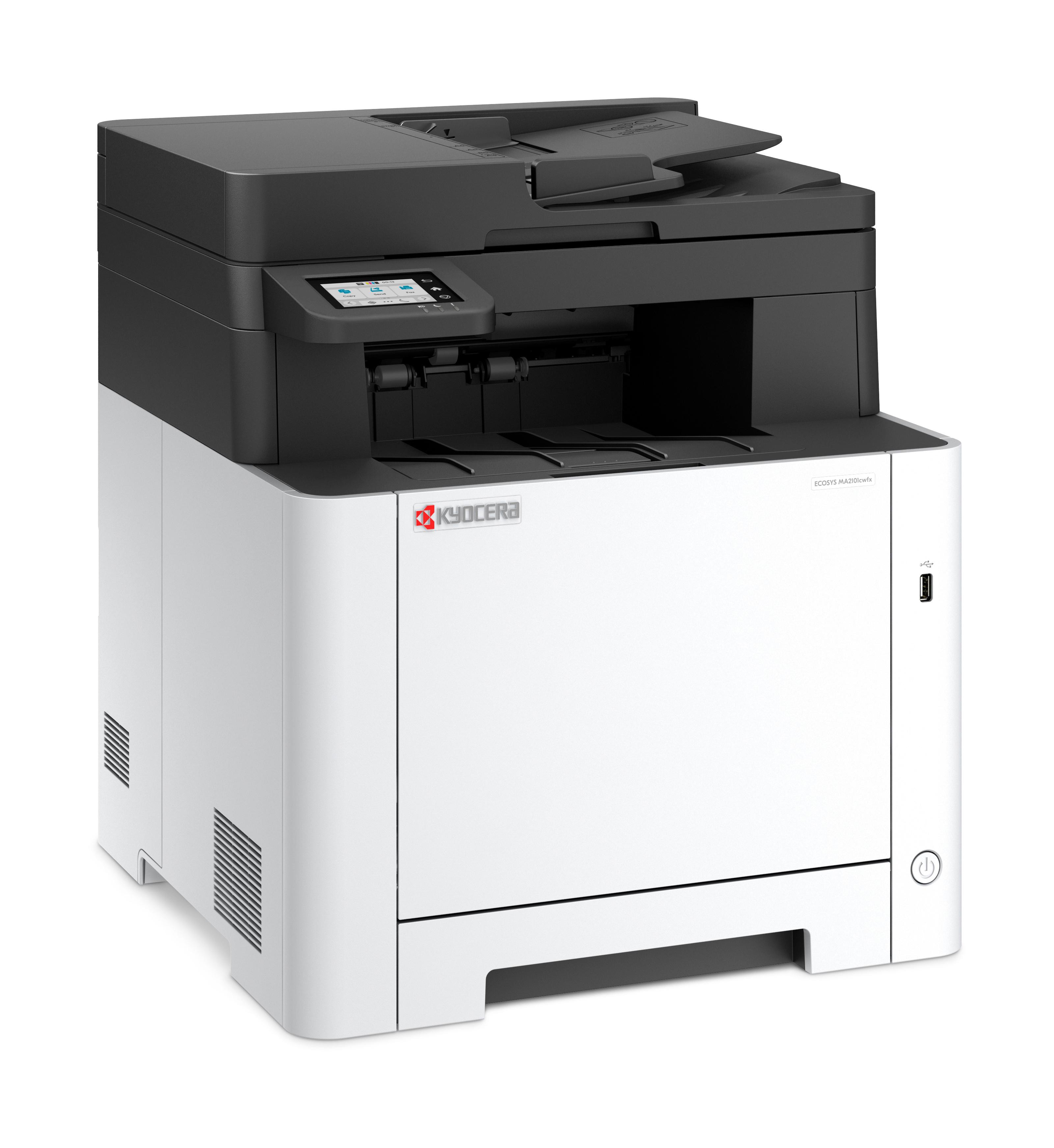 Kyocera ECOSYS MA2101cwfx Farblaserdrucker Scanner Kopierer Fax LAN WLAN
