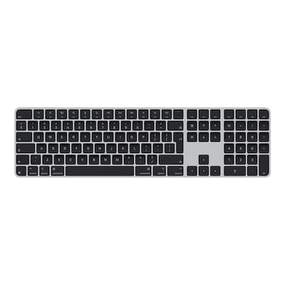 Image of Apple Magic Keyboard mit Touch ID und Ziffernblock Schwarz MXK83Z/A engl International Layout
