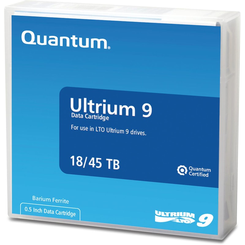 Quantum LTO Ultrium 9 - 18 TB / 45 TB - Data Cardridge