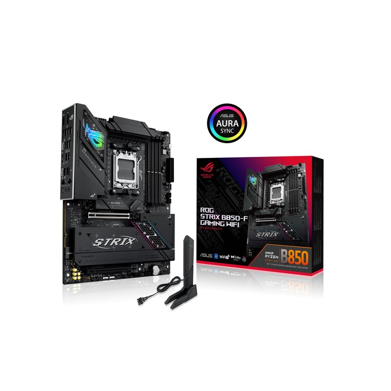 ASUS ROG STRIX B850-F GAMING WIFI ATX Mainboard Sockel AM5 DP/HDMI/USB-C