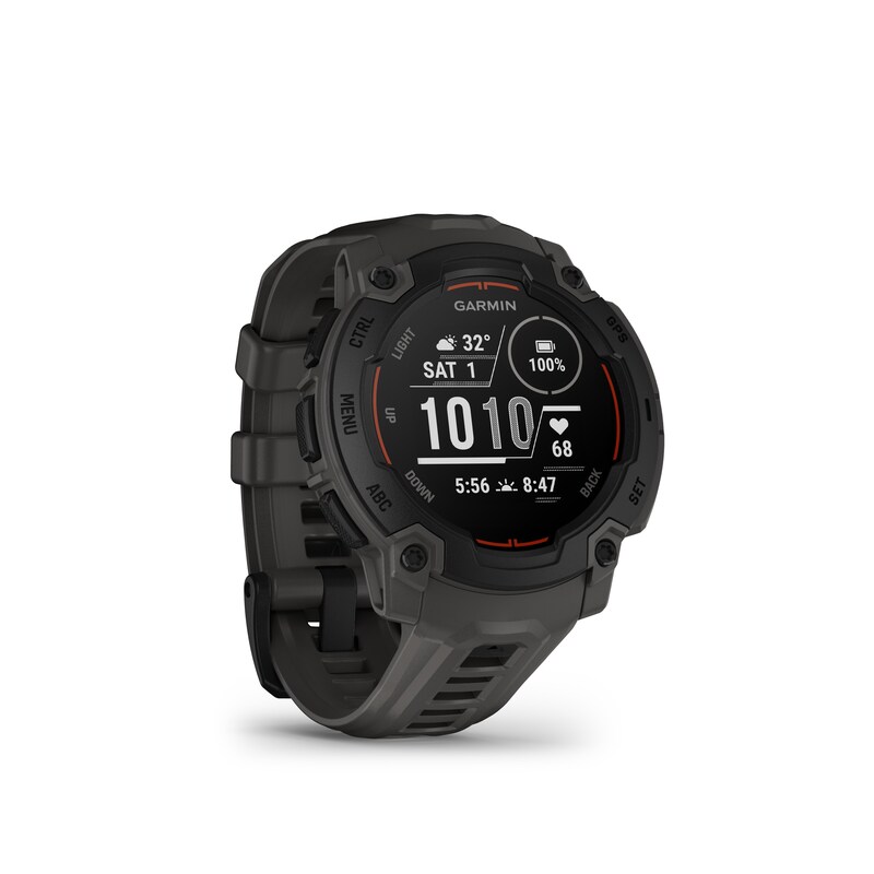 Garmin INSTINCT E schwarz 45mm Multisport Smartwatch 22mm Wechselarmband