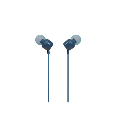 JBL T110 blau - In Ear-Kopfhörer mit Mikrofon