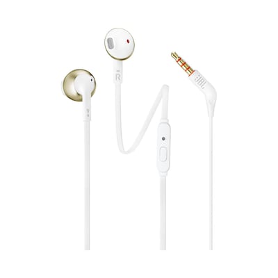 JBL T205 Champagner - In Ear-Kopfhörer mit Mikrofon