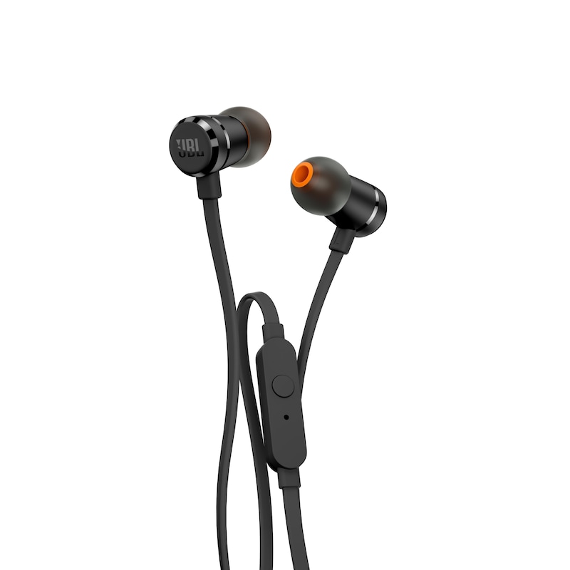Set 90 günstig Kaufen-JBL T290 Schwarz - In Ear-Kopfhörer mit Mikrofon. JBL T290 Schwarz - In Ear-Kopfhörer mit Mikrofon <![CDATA[• Typ: In-Ear Kopfhörer - geschlossen • Anschluß: 3,5mm Klinkenstecker - Farbe: Schwarz • Besonderheiten: Headsetfunktion - Aut. Stummsch