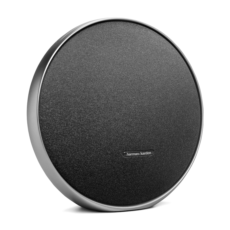 STUDIO günstig Kaufen-Harman/Kardon Onyx Studio 9 Tragbarer Bluetooth-Stereo-Lautsprecher schwarz. Harman/Kardon Onyx Studio 9 Tragbarer Bluetooth-Stereo-Lautsprecher schwarz <![CDATA[• Übertragung: Bluetooth - Farbe: Schwarz • maximale Akkulaufzeit: 8h • Ladefunktionen: Aufla