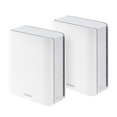 ASUS ZenWiFi BT8 BE14000 Weiß Tri-Band WiFi 7 Smart AiMesh Extendable Router 2er Pack
