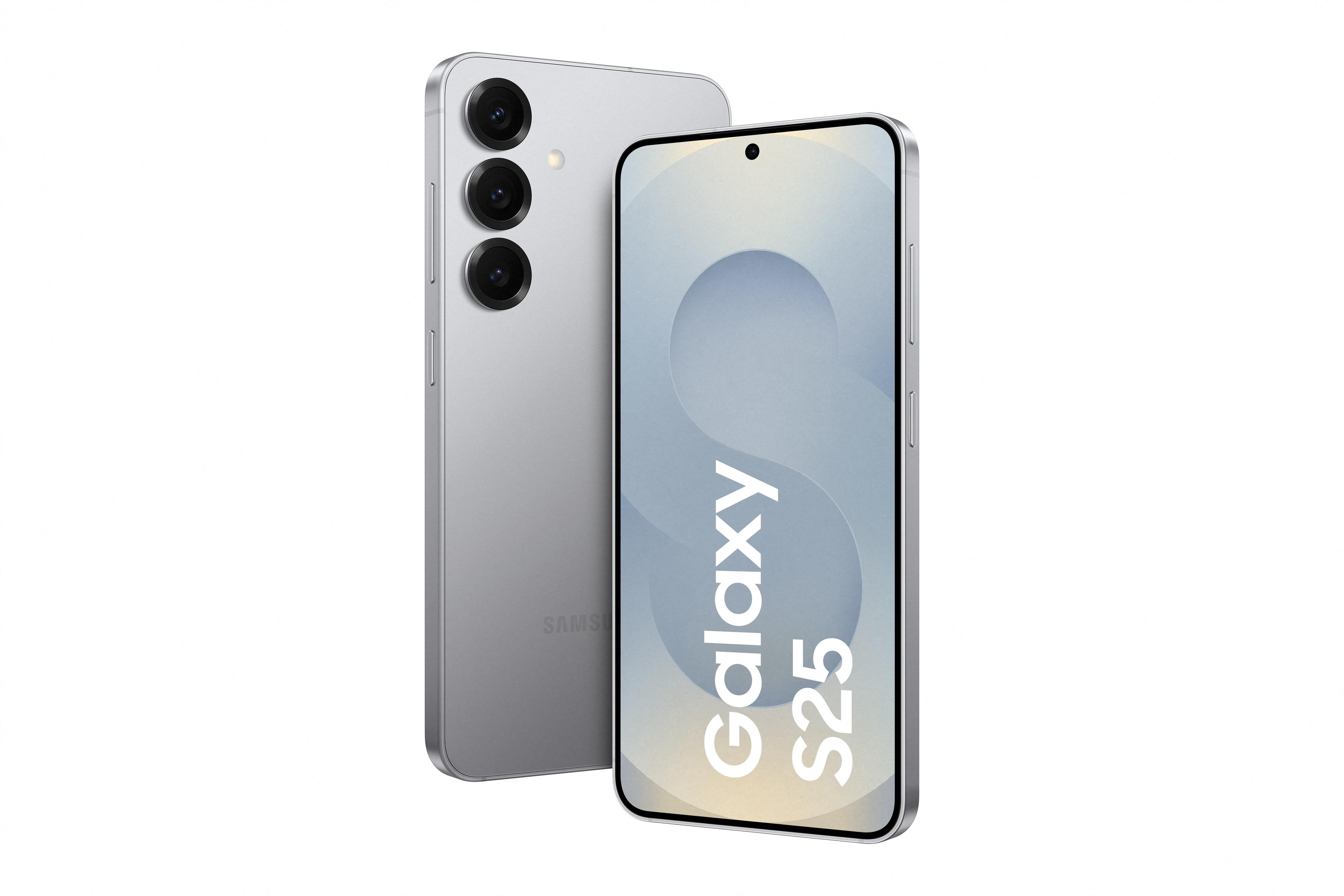 Samsung GALAXY S25 5G S931B DS 128GB Silver Shadow Android 15.0 Smartphone
