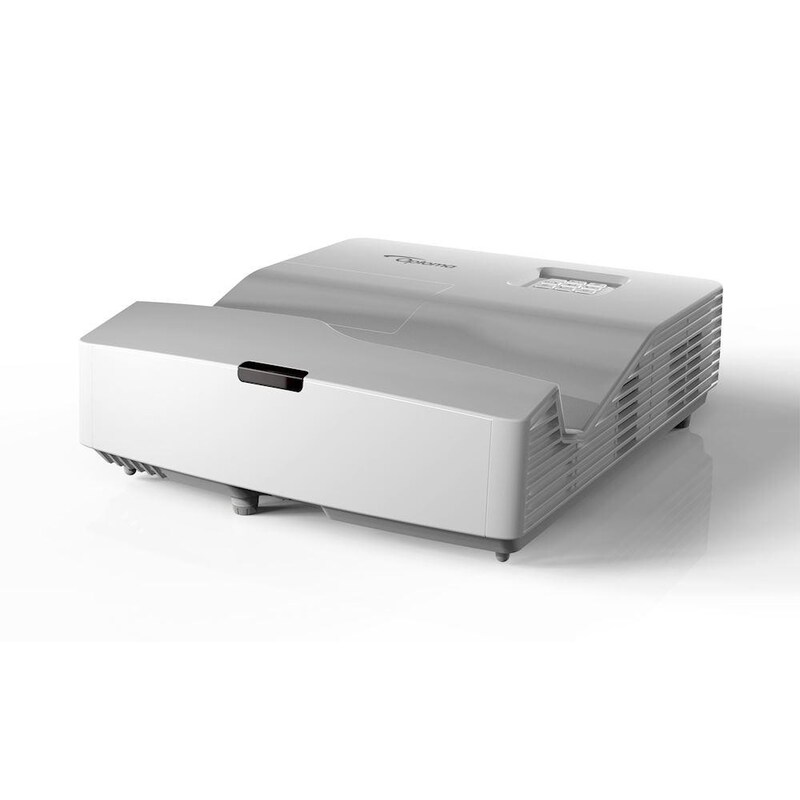 auf VGA günstig Kaufen-Optoma W340UST WXGA DLP Ultra Kurzdistanz Projektor 4000 Lumen HDMI/VGA/USB/Klinke/LAN Weiß. Optoma W340UST WXGA DLP Ultra Kurzdistanz Projektor 4000 Lumen HDMI/VGA/USB/Klinke/LAN Weiß <![CDATA[• DLP Lampe Beamer • Auflösung: 1280 x 800, 16:9 Fo
