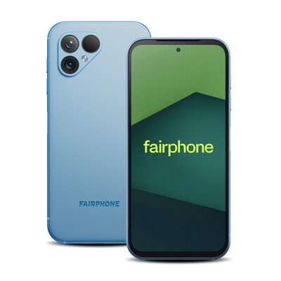 Fairphone 5 5G Dual-SIM 8GB/256GB sky blue Android 14 Smartphone