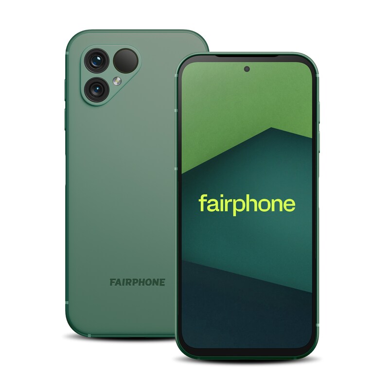 Fairphone 5 Dual-SIM 6GB/128GB grün Android 14 Smartphone