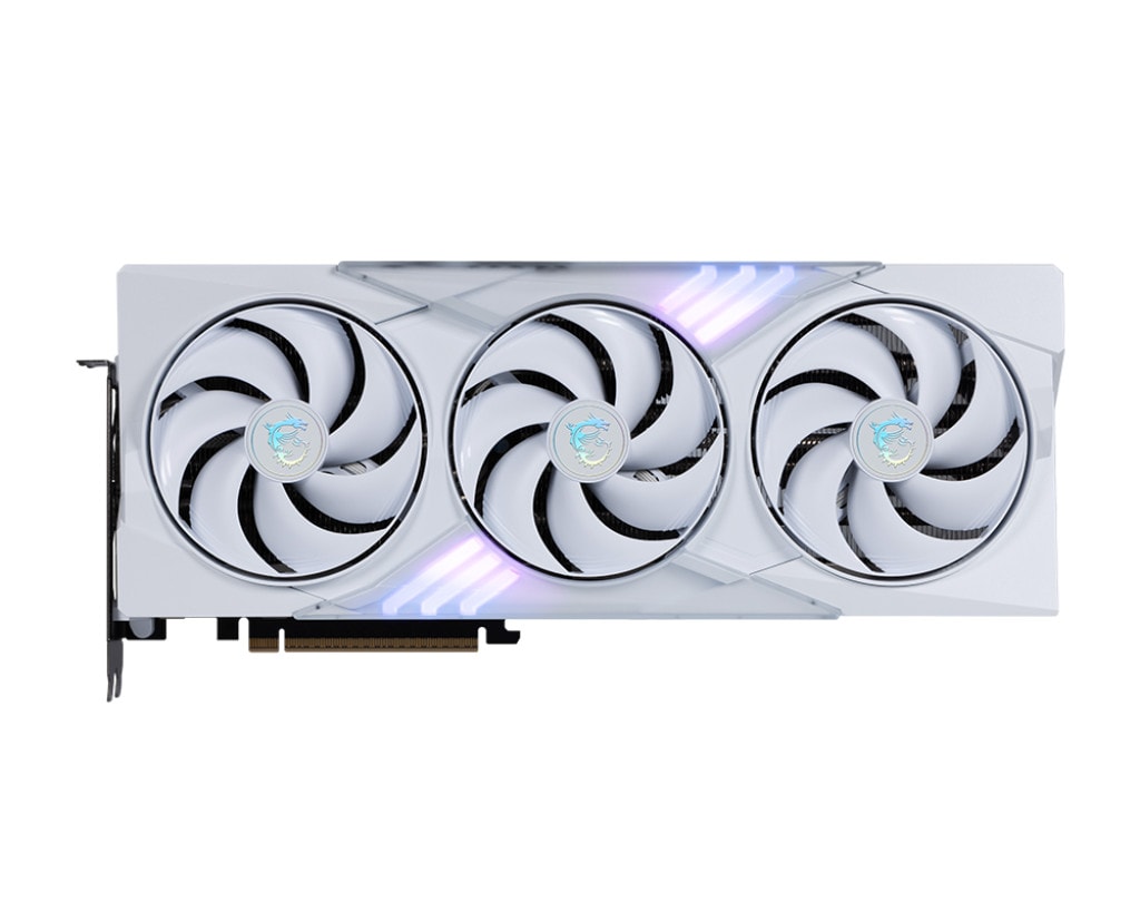 MSI GeForce RTX 5080 16G GAMING TRIO OC WHITE 16GB GDDR7 Grafikkarte, 1x HDMI, 3x DP
