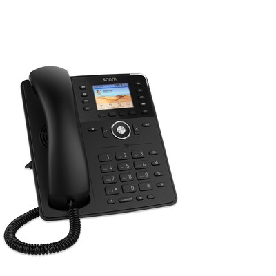 Snom D735 VoIP Telefon schwarz