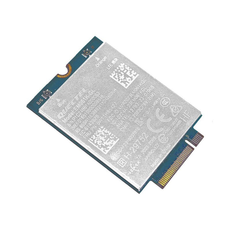Quectel günstig Kaufen-Lenovo Quectel EM061K-GL 4G/LTE Drahtloses Mobilfunkmodem. Lenovo Quectel EM061K-GL 4G/LTE Drahtloses Mobilfunkmodem <![CDATA[• LTE-A CAT6-Modul mit M.2-Formfaktor • Integrierte eSIM (optional), DSSA • Weltweite LTE-A- und UMTS/HSPA+-Abdeckung]]>. 