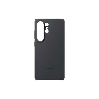 Samsung Silicone Case für Galaxy S25 Ultra, schwarz