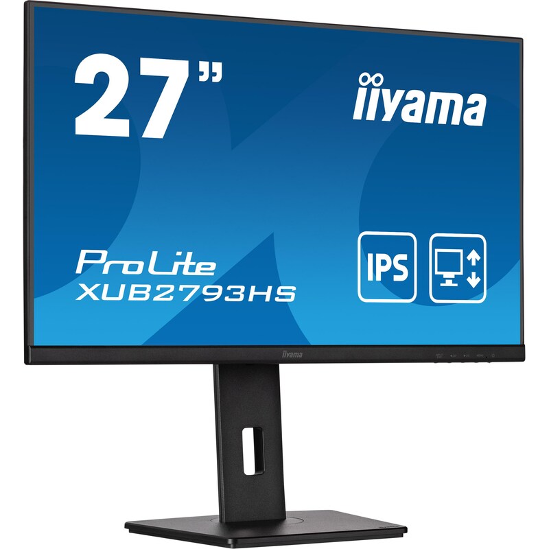 DisplayPort/HDMI günstig Kaufen-iiyama ProLite XUB2793HS-B7 68,8cm (27") FHD IPS Office Monitor 16:9 HDMI/DP 100Hz 1ms Sync. iiyama ProLite XUB2793HS-B7 68,8cm (27") FHD IPS Office Monitor 16:9 HDMI/DP 100Hz 1ms Sync <![CDATA[• Energieeffizienzklasse: E • 68.6 cm (27 Zoll), 1920