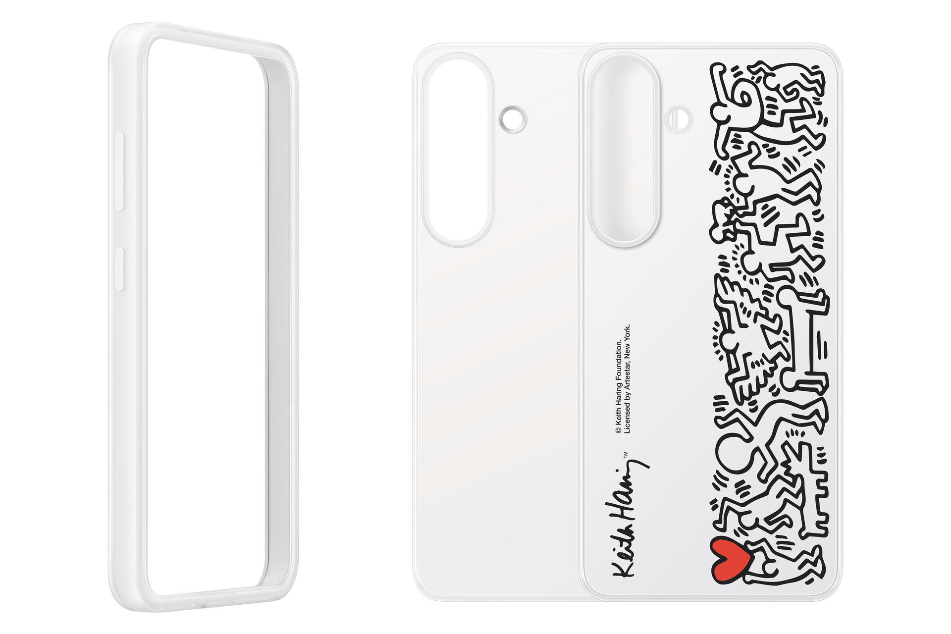 Samsung Flipsuit Case für Galaxy S25+ weiß