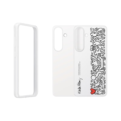 Samsung Flipsuit Case für Galaxy S25+ weiß