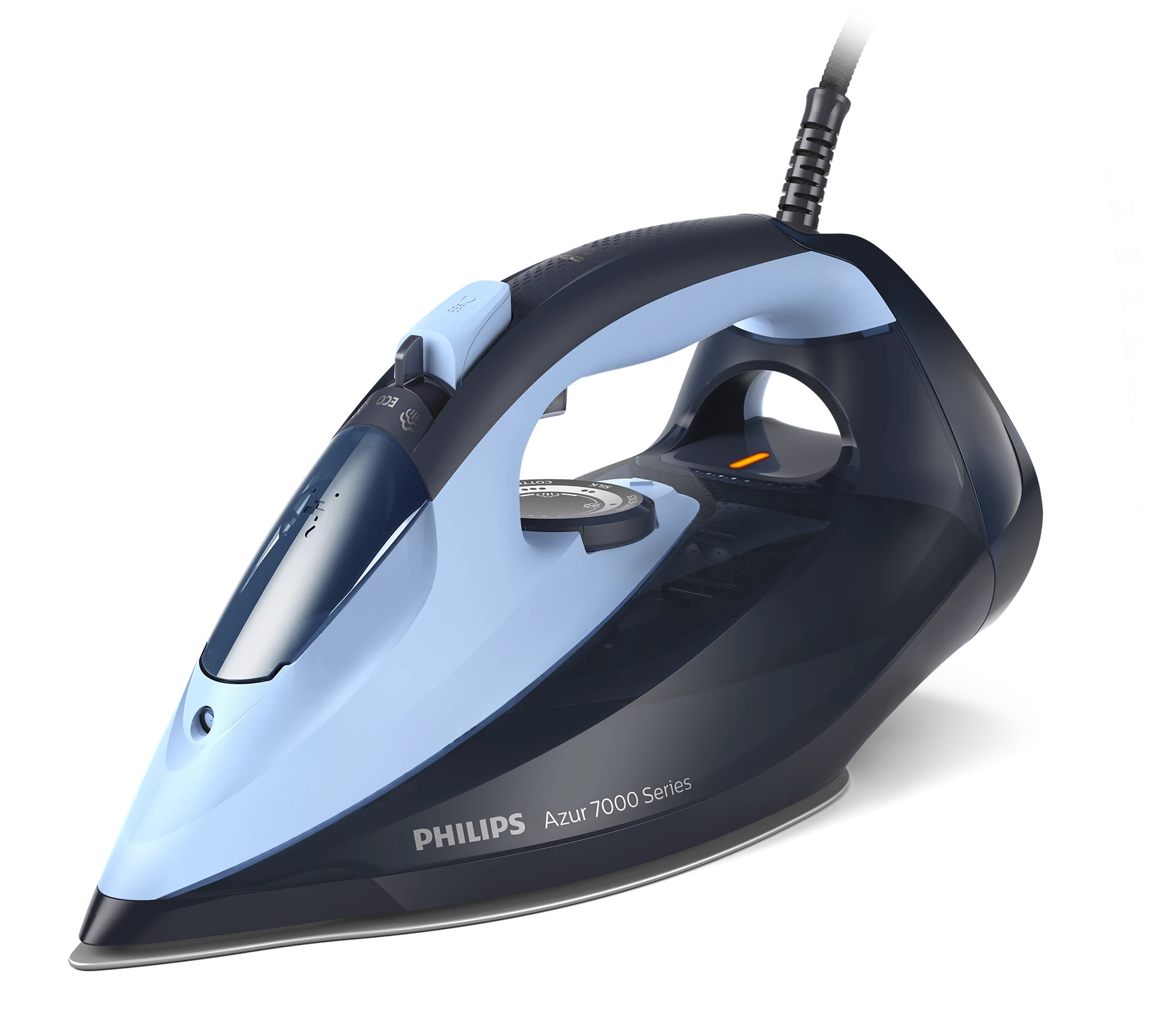Philips DST7041/20 Dampfbügeleisen antihaftbeschichtet 2.800 W hell-/dunkelblau