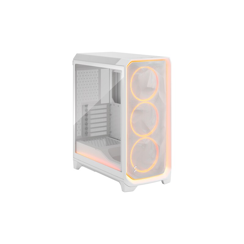 Pro RGB günstig Kaufen-Fractal Meshify 3 Ambience Pro RGB White TG Gaming Gehäuse weiß. Fractal Meshify 3 Ambience Pro RGB White TG Gaming Gehäuse weiß <![CDATA[• Midi-Tower Gehäuse, für Mainboards bis E-ATX • Max. Höhe für CPU-Kühler 173 mm, Max. GPU-Länge 