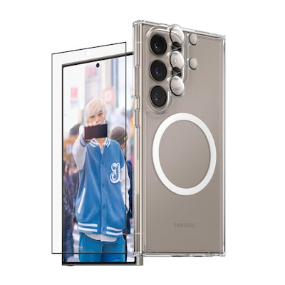 CARE by PanzerGlass® Flagship 3-in-1 Bundle Samsung Galaxy S25 Ultra