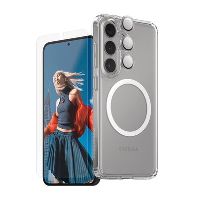 CARE by PanzerGlass® Flagship 3-in-1 Bundle Samsung Galaxy S25