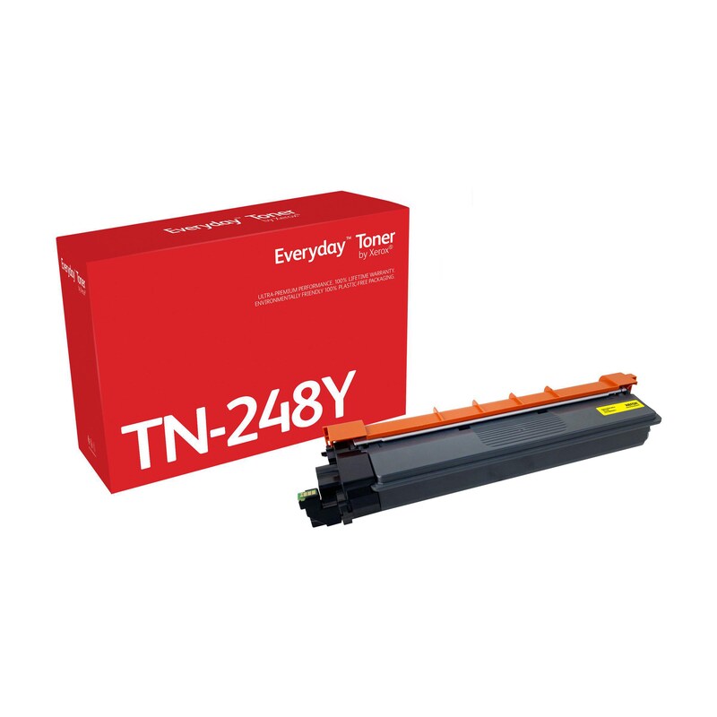 Toner gelb günstig Kaufen-Xerox Everyday Alternativtoner für TN248Y für ca. 1.000 Seiten. Xerox Everyday Alternativtoner für TN248Y für ca. 1.000 Seiten <![CDATA[• Toner (Gelb)]]>. 