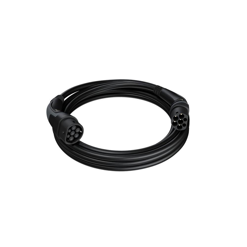 Go-E Schwarz Elektroauto Ladekabel, Ladekabel Für Elektroautos Mit Typ-2-Stecker (Black Edition) (Typ 2, 22 Kw, 32 A, 7.50 M) - Image 3