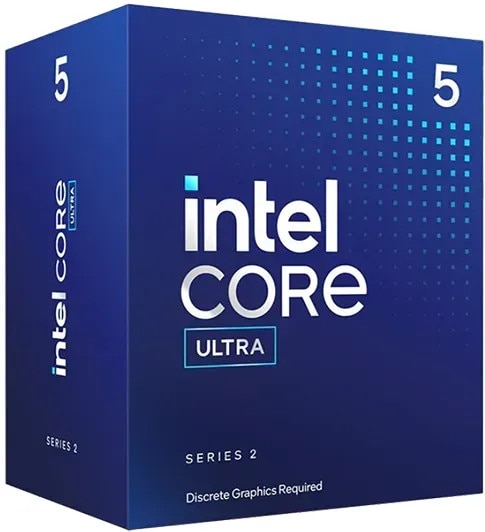 INTEL Core Ultra 5 225F 6+4 Kerne 3.3GHz Sockel LGA-1851 Boxed (mit Kühler)