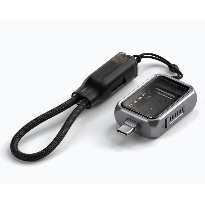 Space günstig Kaufen-Satechi Mini-NVMe-SSD-Gehäuse USB-C Space Grau. Satechi Mini-NVMe-SSD-Gehäuse USB-C Space Grau <![CDATA[• Gerätetyp: Gehaeuse, für: Smartphone, Tablet, Mac • Farbe:]]>. 