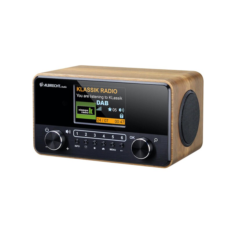 Albrecht DR 866 Senioren- und Blindenradio DAB+/UKW BT 5.0