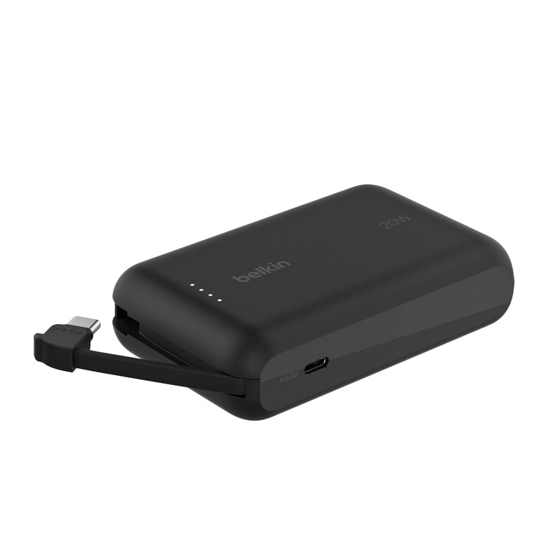 Belkin BOOST CHARGE Powerbank, 10.000mAh, 20W Power Delivery, schwarz