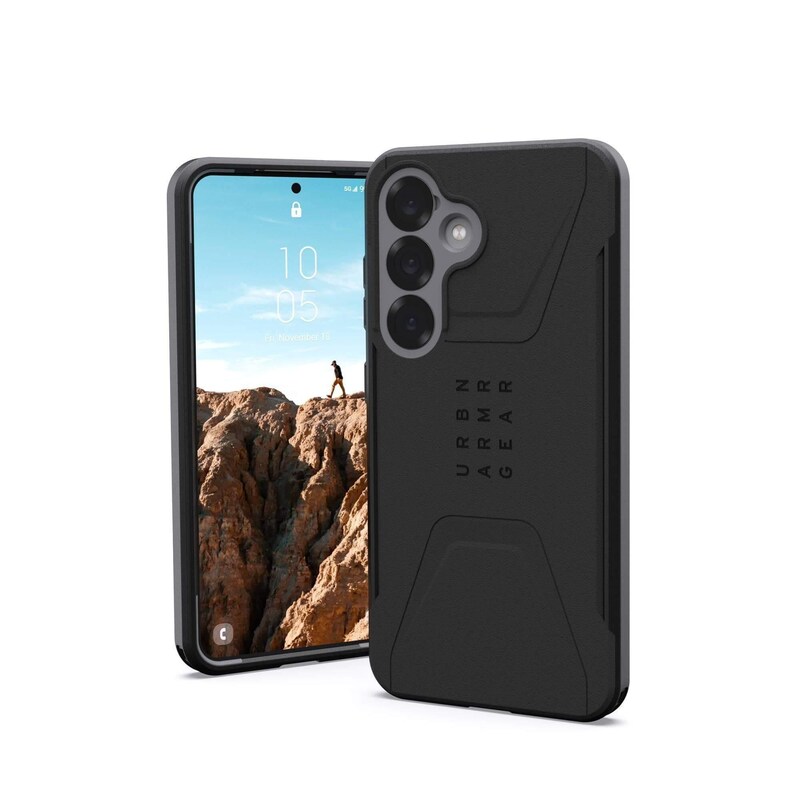 er der günstig Kaufen-UAG Urban Armor Gear Civilian Case mit Magnet-Modul Samsung Galaxy S25 schwarz. UAG Urban Armor Gear Civilian Case mit Magnet-Modul Samsung Galaxy S25 schwarz <![CDATA[• Farbe: Schwarz, kompatibel zu Galaxy S25 • Backcover aus Kunststoff • Besonderheiten: