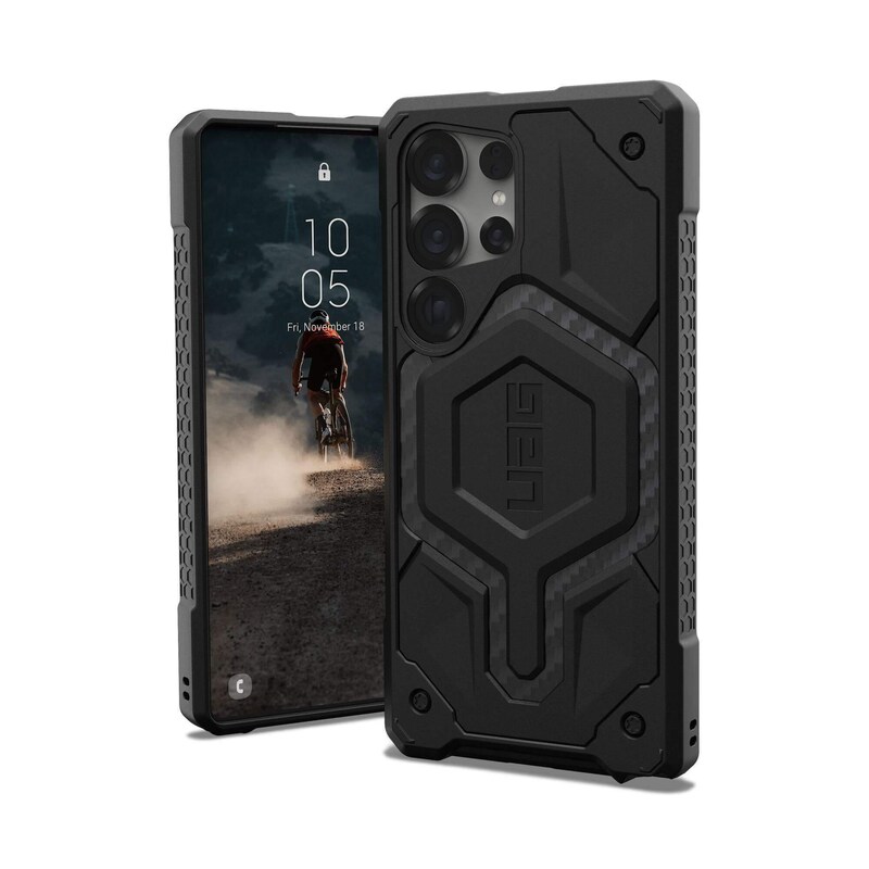 Monarch günstig Kaufen-UAG Urban Armor Gear Monarch Case Samsung Galaxy S25 Ultra carbon fiber. UAG Urban Armor Gear Monarch Case Samsung Galaxy S25 Ultra carbon fiber <![CDATA[• Farbe: Schwarz, kompatibel zu Galaxy S25 Ultra • Backcover aus TPU • Besonderheiten: erfüllt MIL-ST
