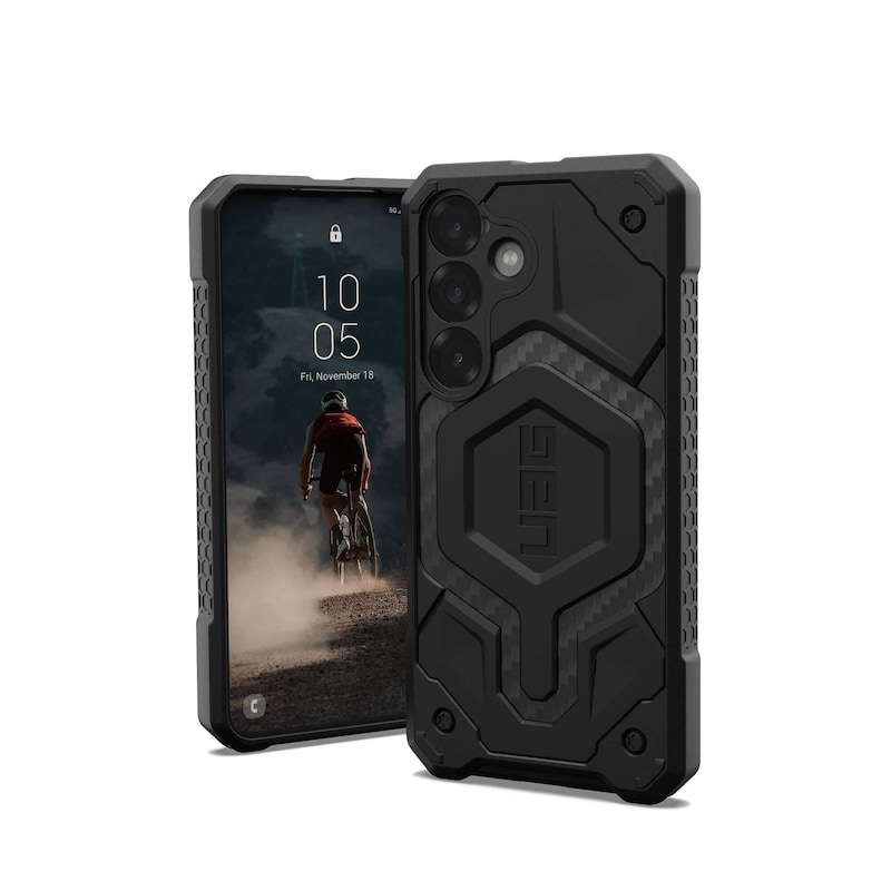 Monarch günstig Kaufen-UAG Urban Armor Gear Monarch Pro Case mit Magnet-Modul Samsung Galaxy S25 carbon fiber. UAG Urban Armor Gear Monarch Pro Case mit Magnet-Modul Samsung Galaxy S25 carbon fiber <![CDATA[• Farbe: Schwarz, kompatibel zu Galaxy S25 • Backcover aus TPU • Besond