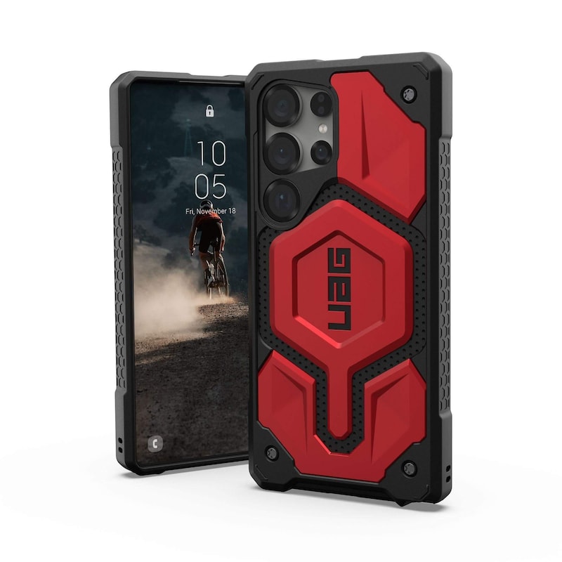 Monarch günstig Kaufen-UAG Urban Armor Gear Monarch Pro Case mit Magnet-Modul Samsung Galaxy S25 Ultra crimson (rot). UAG Urban Armor Gear Monarch Pro Case mit Magnet-Modul Samsung Galaxy S25 Ultra crimson (rot) <![CDATA[• Farbe: Rot, kompatibel zu Galaxy S25 Ultra • Backcover 