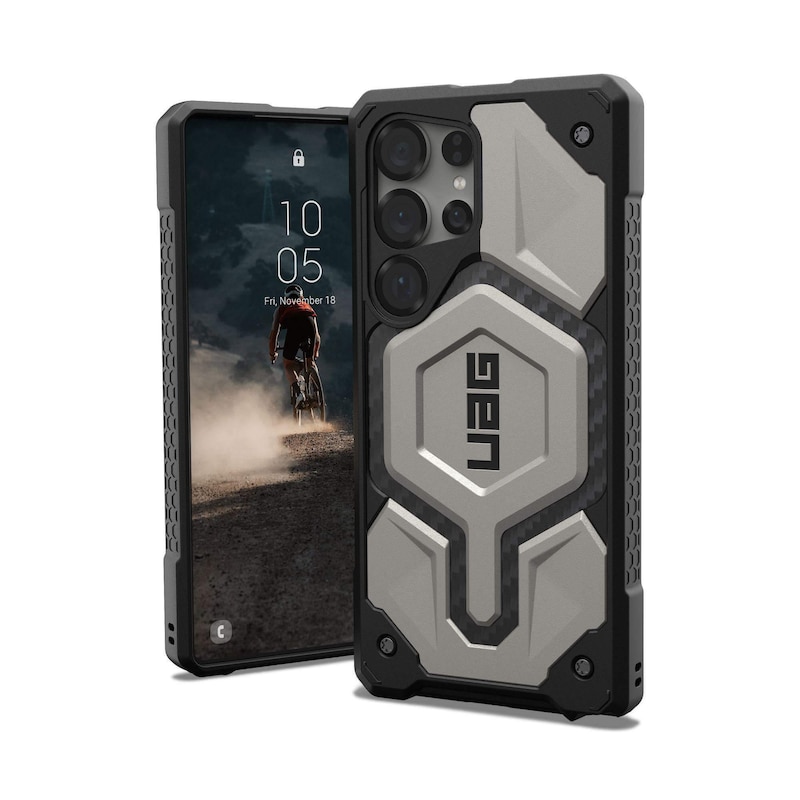 Monarch günstig Kaufen-UAG Urban Armor Gear Monarch Pro Case mit Magnet-Modul Samsung Galaxy S25 Ultra titan. UAG Urban Armor Gear Monarch Pro Case mit Magnet-Modul Samsung Galaxy S25 Ultra titan <![CDATA[• Farbe: Grau, kompatibel zu Galaxy S25 Ultra • Backcover aus TPU • Beson