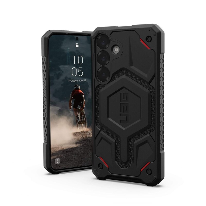 Monarch günstig Kaufen-UAG Urban Armor Gear Monarch Pro Case mit Magnet-Modul Samsung Galaxy S25+ kevlar schwarz. UAG Urban Armor Gear Monarch Pro Case mit Magnet-Modul Samsung Galaxy S25+ kevlar schwarz <![CDATA[• Farbe: Schwarz, kompatibel zu Galaxy S25+ • Backcover aus TPU •