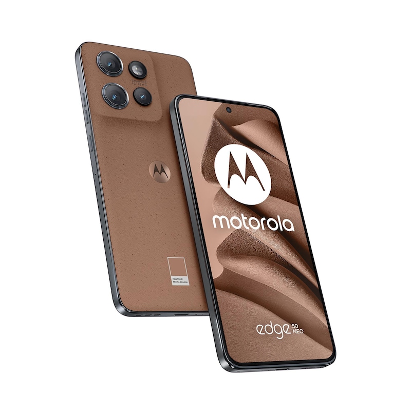 Motorola moto edge50 Neo 12/512 GB Android 14 Smartphone Mocha Mousse