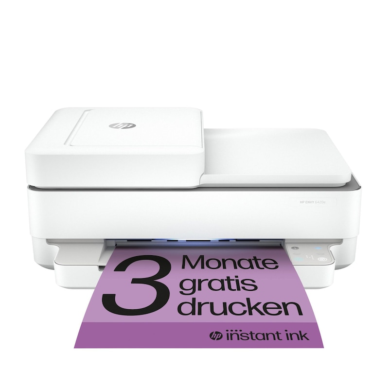 HP ENVY 6420e Multifunktionsdrucker Scanner Kopierer WLAN Instant Ink