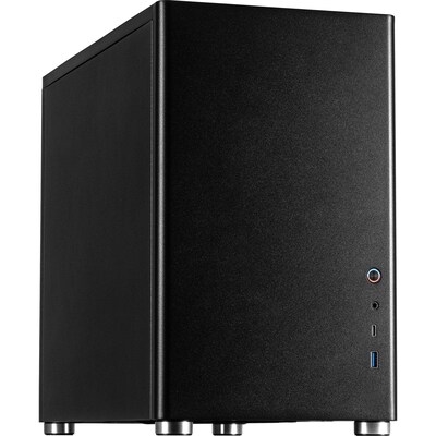 Inter-Tech  X2 Duplex mATX Gehäuse Schwarz | 04260455648448