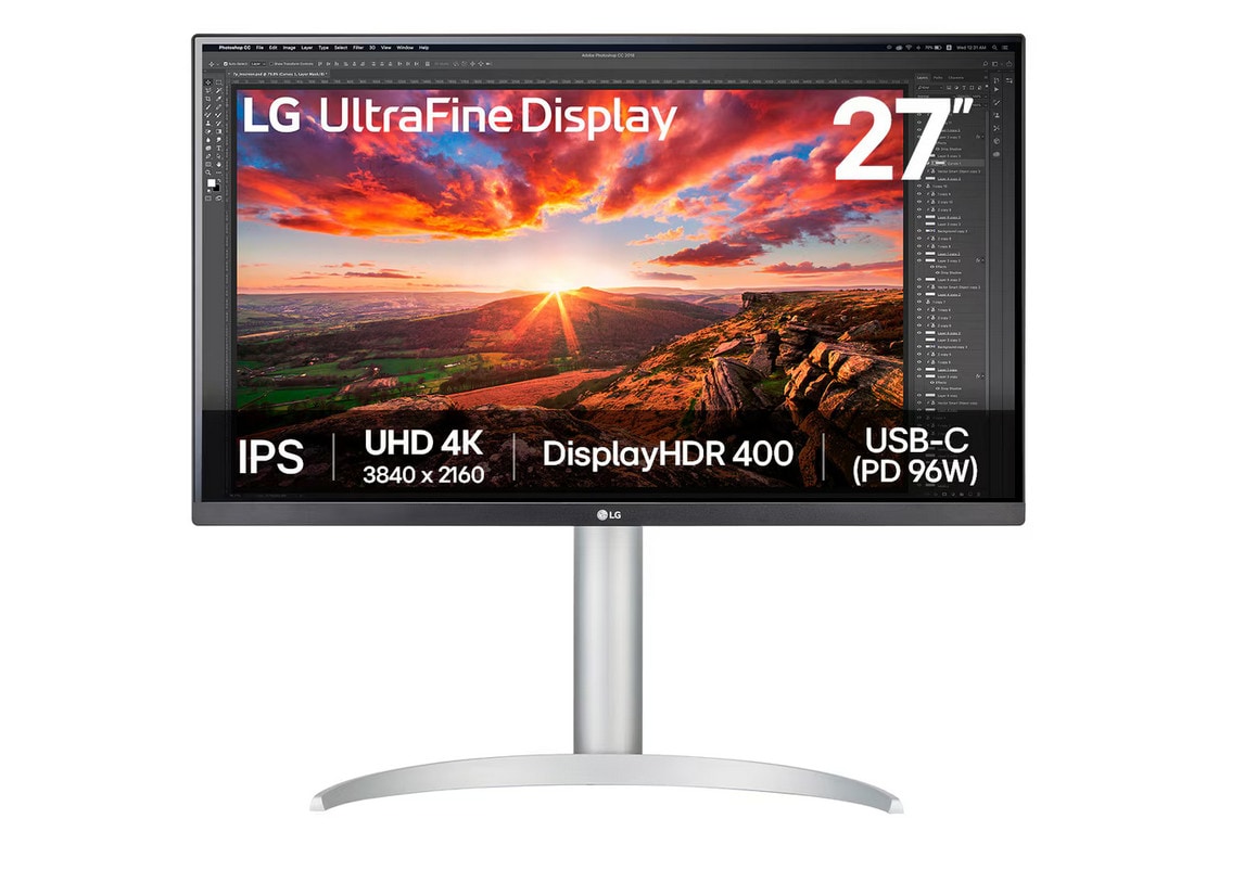 LG 27UP850K-W 27 Zoll 4K (UHD) IPS Panel 16:9 Monitor