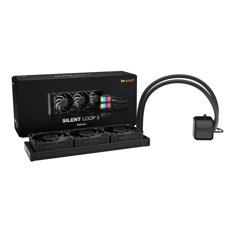 be quiet! Silent LOOP 3 AIO Wasserkühlung 360 mm für Intel/AMD