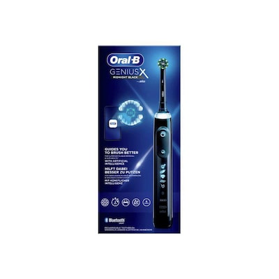 Oral-B Genius X - Zahnbürste - Mitternachtschwarz