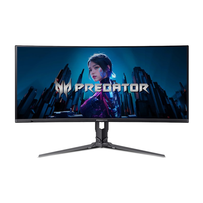 Premium HDMI günstig Kaufen-Acer Predator X34 X5 86,4cm (34") UWQHD OLED Curved Gaming Monitor 21:9 HDMI/DP/USB-C PD90W 240Hz 0,03ms FreeSync Premium Pro. Acer Predator X34 X5 86,4cm (34") UWQHD OLED Curved Gaming Monitor 21:9 HDMI/DP/USB-C PD90W 240Hz 0,03ms FreeSync Premiu
