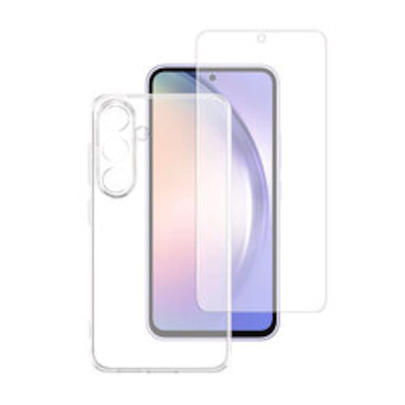 4smarts 360° Starter Set Glas + Case für Galaxy A55