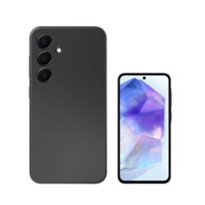 Image of 4smarts Silicone Case Cupertino f Samsung Galaxy A55 schwarz