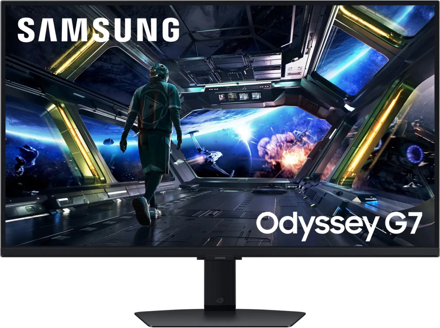 Samsung Odyssey G70D LS32DG702EUXEN 32 Zoll 4K (UHD) Fast IPS Panel 16:9 144 Hz Gaming Monitor