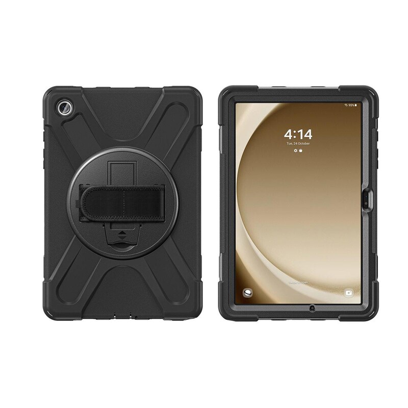 4Smarts Rugged Case Grip Für Samsung Galaxy Tab A9+ Schwarz 540407