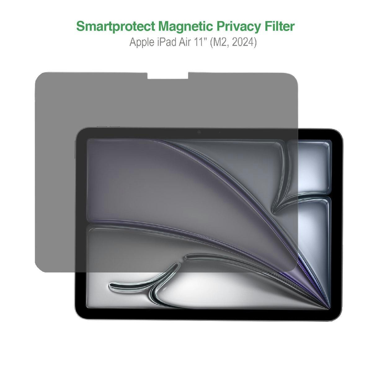 4Smarts Magnetischer Privacy Filter Apple Ipad Air 13" (M2, 2024) Transparent 541160